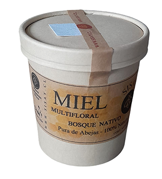Miel Multifloral Envase Kraft compostable 600 grs.
